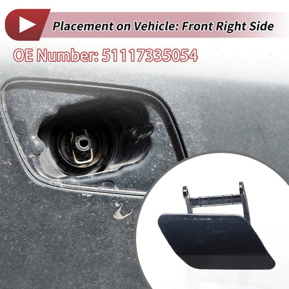 Front Right Washer Nozzle Cover for BMW 740i (2013-2015) Blue