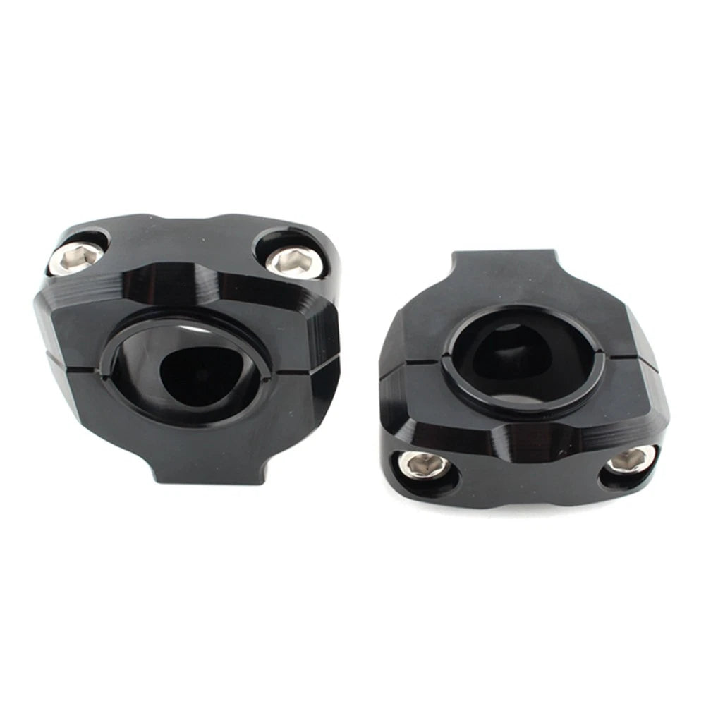 28mm CNC Motorcycle Universal Handlebar Fat Bar Riser Mount Clamp
