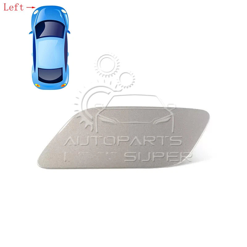 Front Left Right Bumper Headlight Washer Cover Cap for AUDI Q3 (2016–2018)