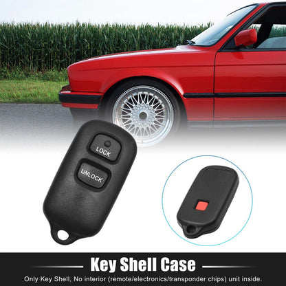 Key Shell Case for Toyota Camry Corolla Sienna Solara (2002-2023)