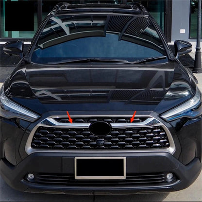 Grille Lid Cover Trim for 2020-2023 Toyota Corolla Cross Chrome