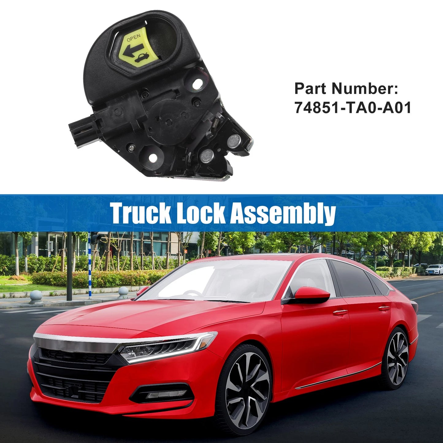 Car Rear Tailgate Trunk Latch Lock Actuator for Honda Accord (2008-2012)
