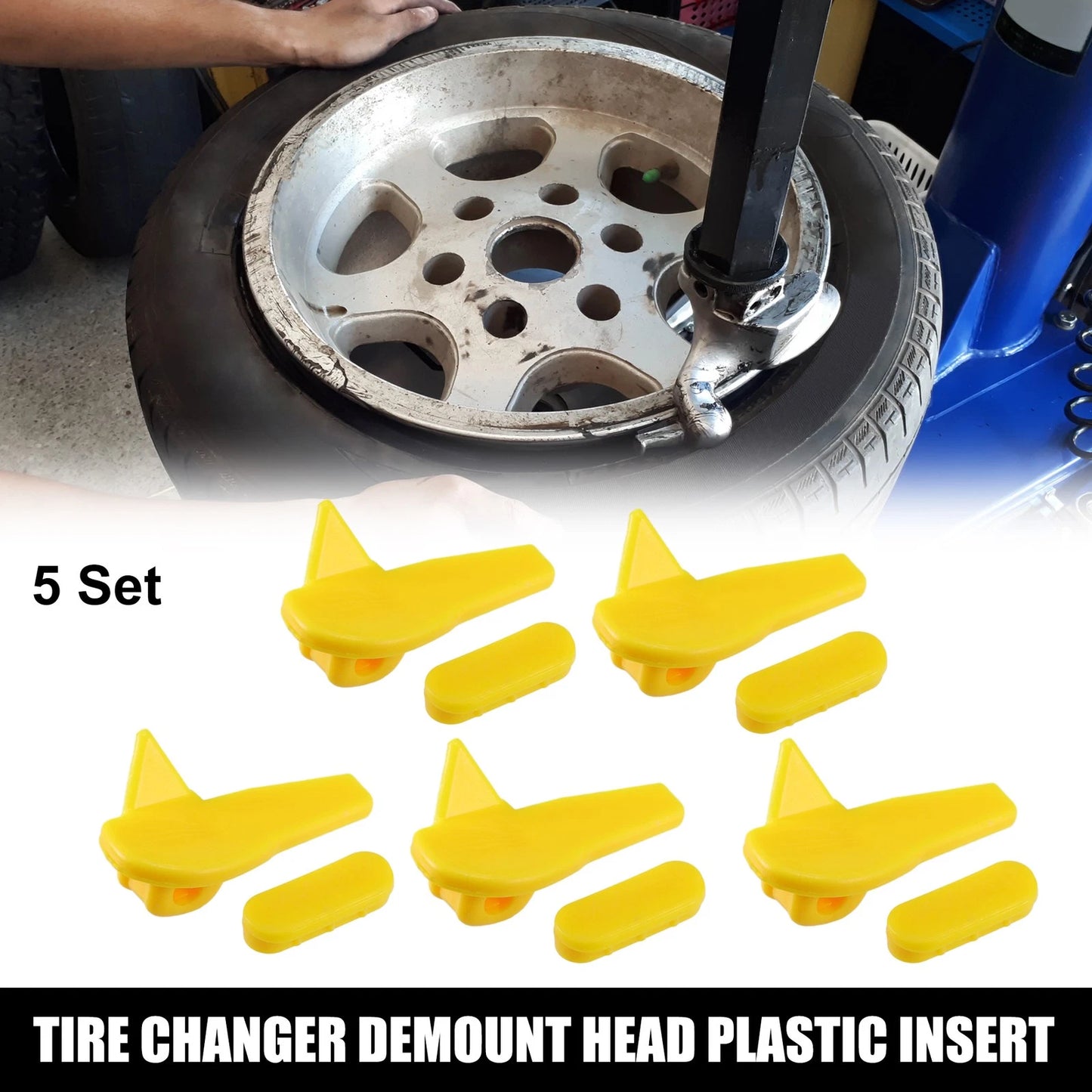 5x2.16x1.06x0.98 Motorcycle Tire Demount Head Plastic Insert for Motorcycles