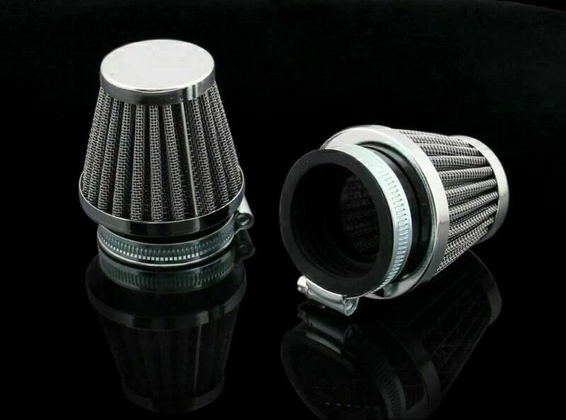 2 x ø 42mm Universal Tuning Air Filters for AJS BSA Norton