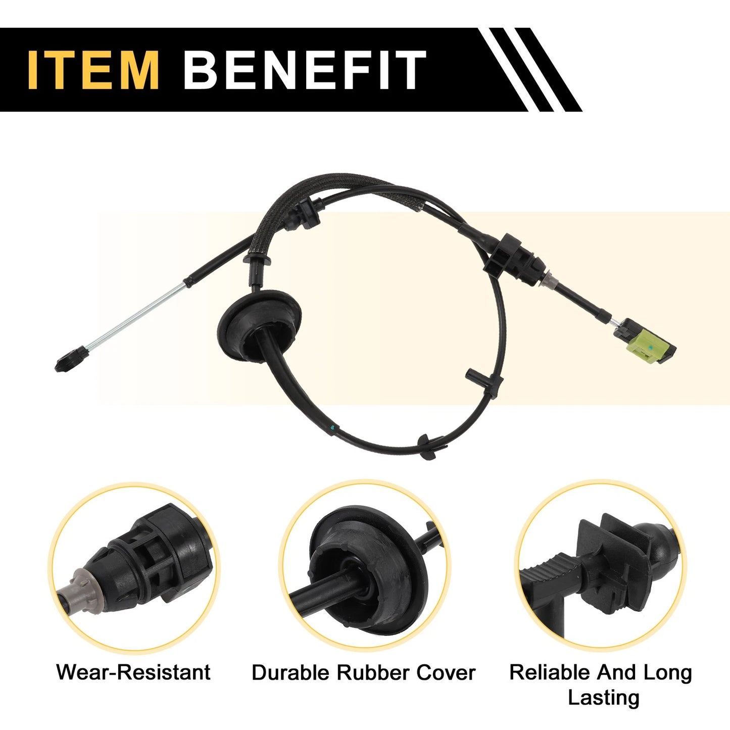 Auto Transmission Gear Shifter Cable for Ford Expedition, F150 (1997-1999)