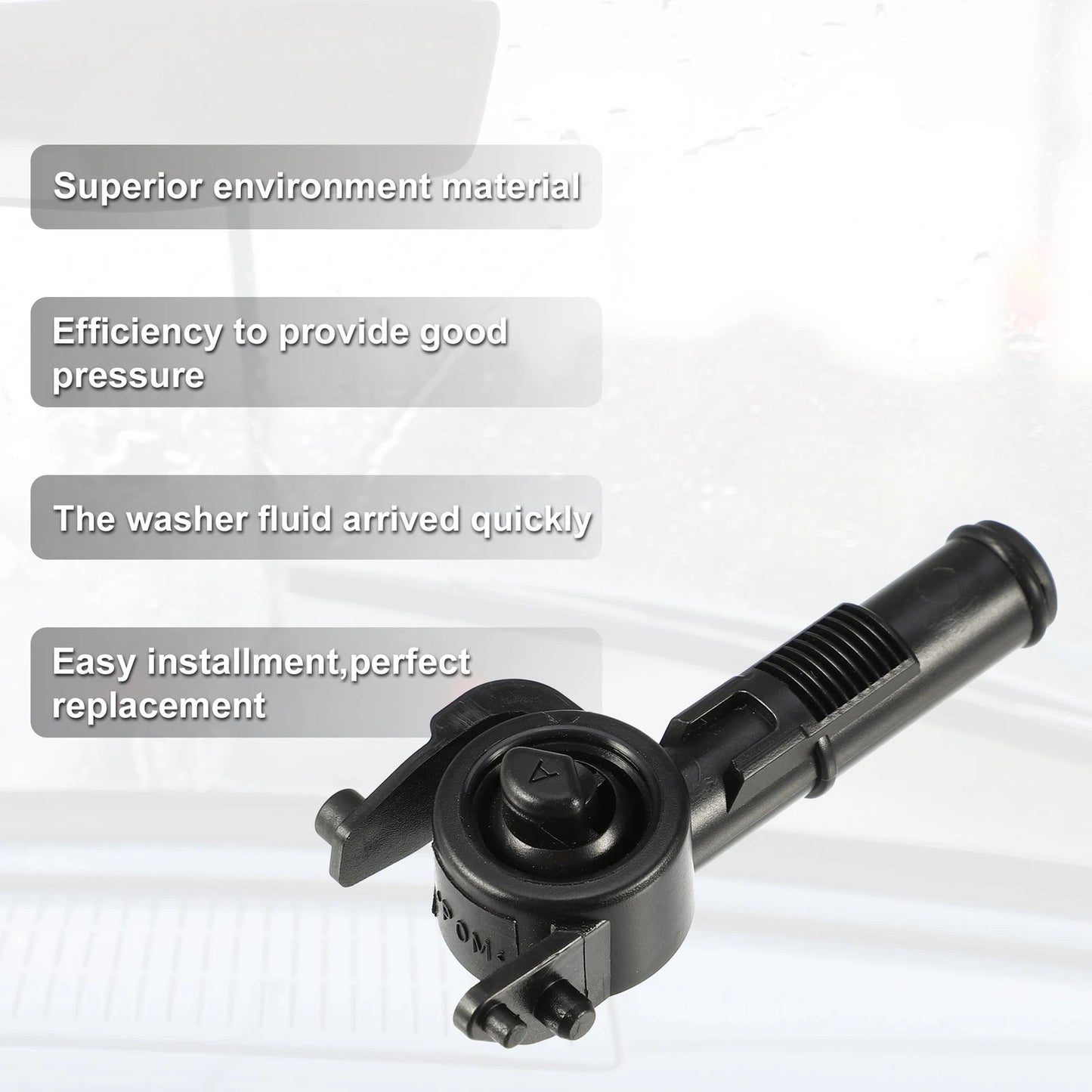 Front Left Right Headlight Washer Nozzles  for Mini Cooper (2002-2008)