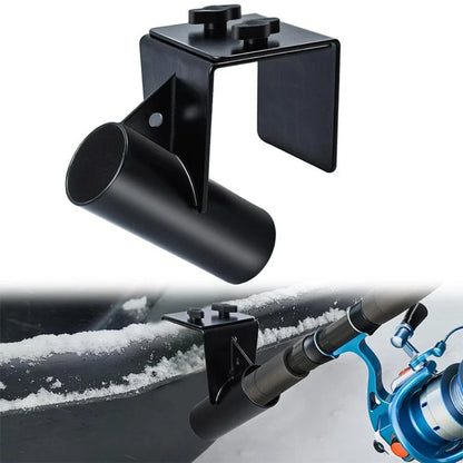 Carbon Steel Ice Fishing Rod Holder Adjustable for Sled/Boat Mount