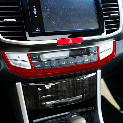 A/C Climate Button Sticker Cover for Honda Accord 2013-2017 (2 x Covers)