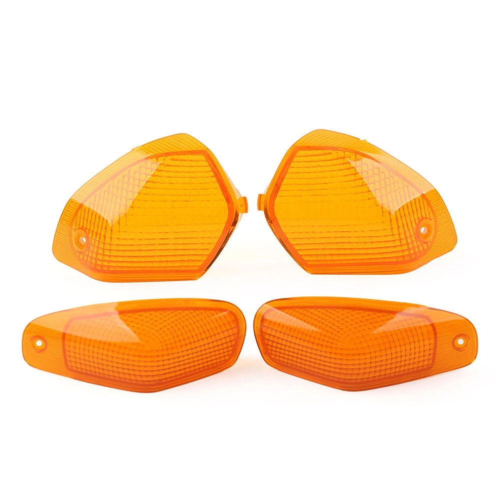 Front Rear Turn Signal Lens for KAWASAKI ZZR400 ZZR600 (1993-2008) Amber