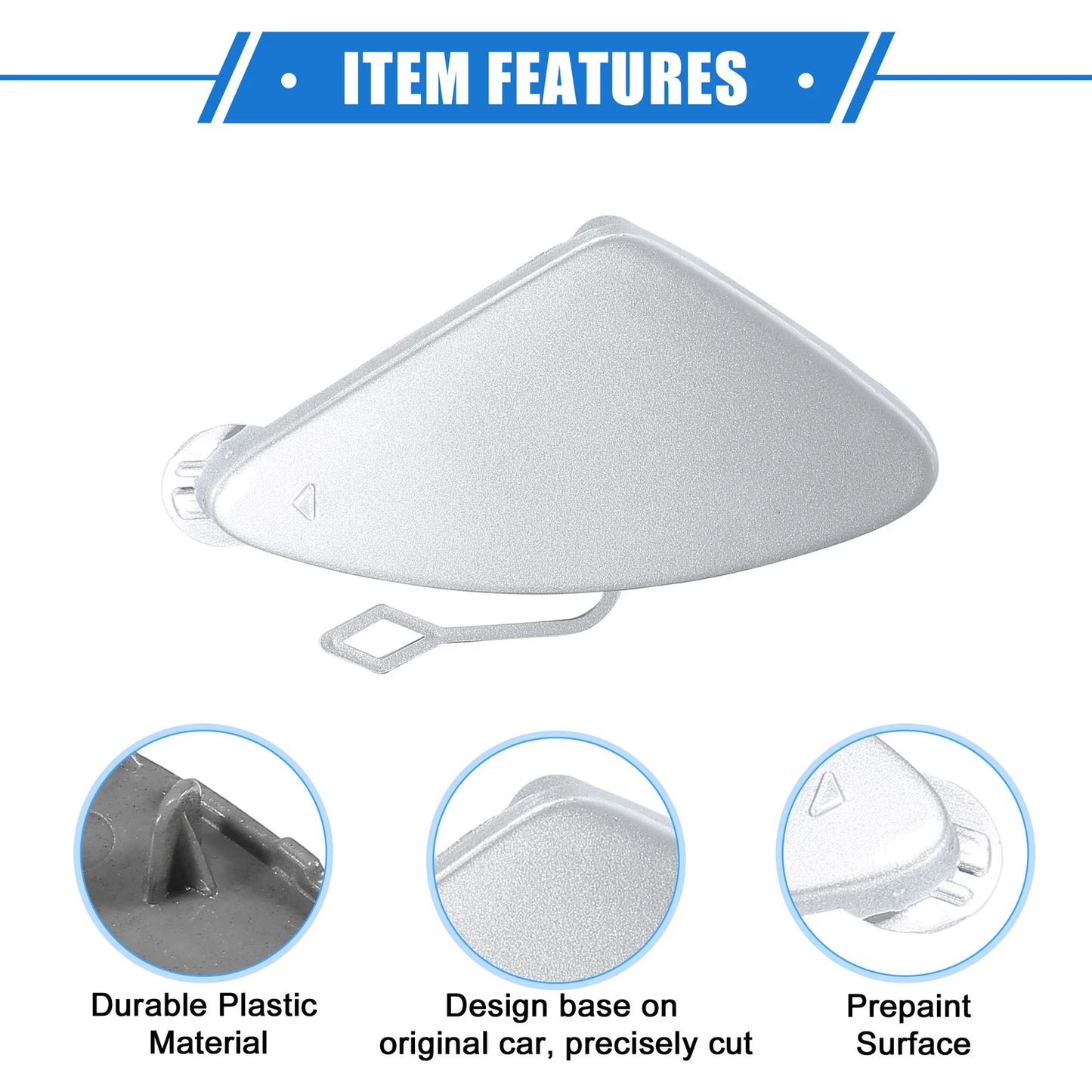Front Bumper Tow Hook Eye Hole Cover for BMW 3 Series (2012-2015)