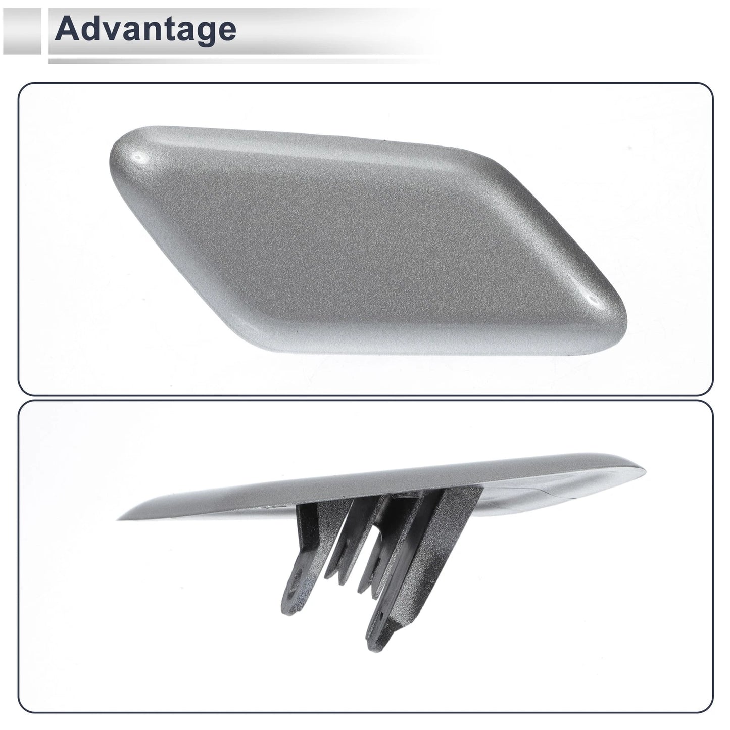 Bumper Headlight Washer Nozzle Cover for Volvo (2001-2007)