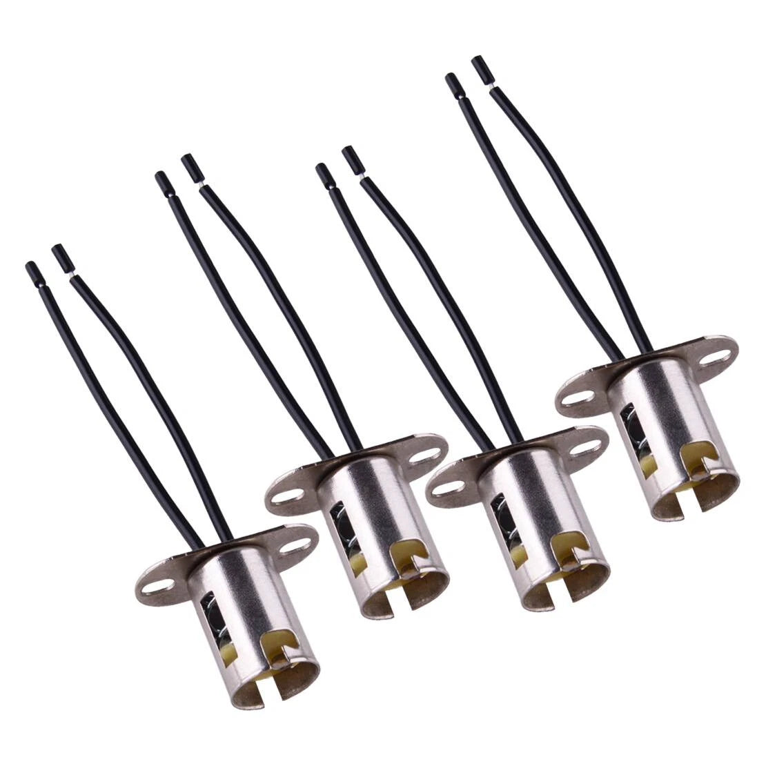 4 x 1157 BAY15D Lamp Base Socket Connector for Universal Applications