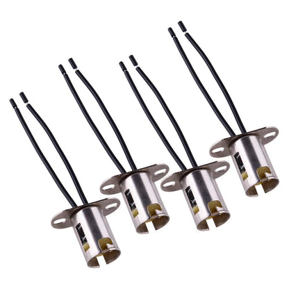 4 x 1157 BAY15D Lamp Base Socket Connector for Universal Applications