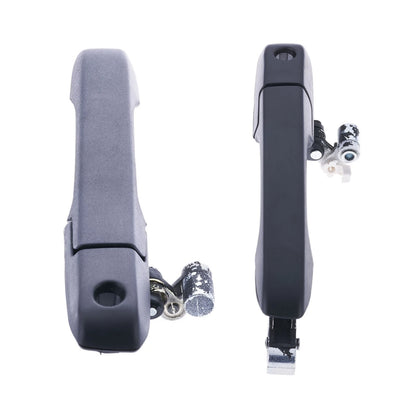 Outer Door Handle Set of 2 for Honda CR-V RD (2001-2006) Black Front Left & Right