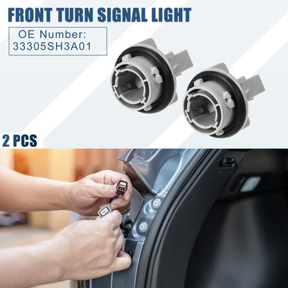 Front Turn Signal Socket Set for Acura Integra (1988 - 1993)