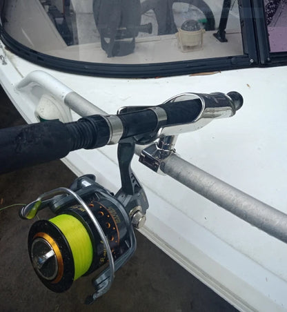 Adjustable Rod Holder Single Tube Rail Mount 25mm Horizontal/Vertical Adjust
