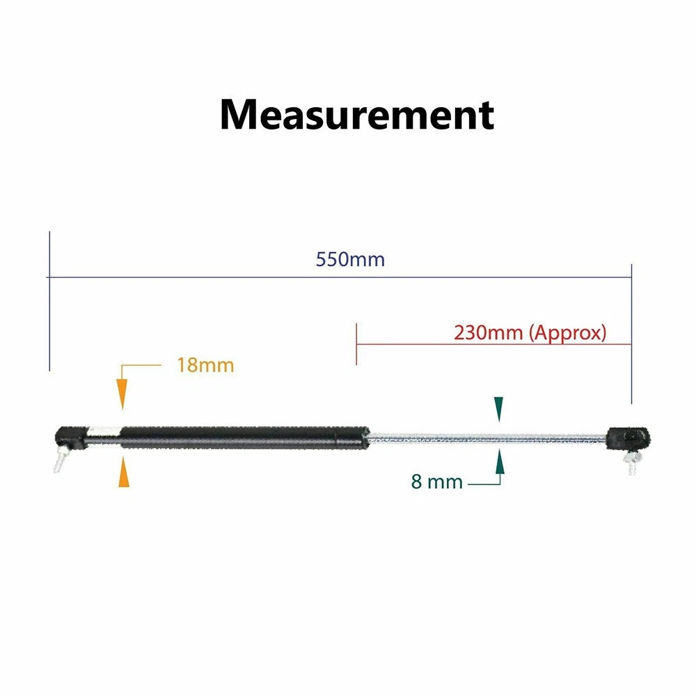 550mm 350N Gas Strut for Camper Trailer Caravan Canopy Toolbox