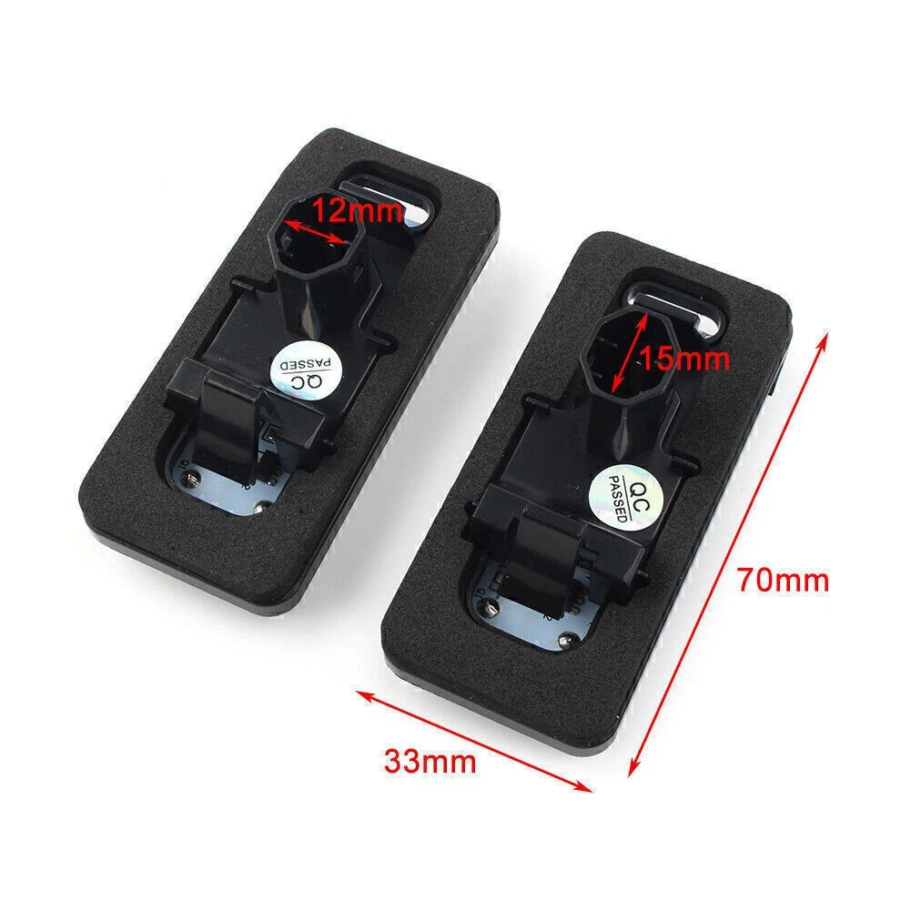 2 x LED License Plate Lights for Toyota Land Cruiser Prado, Lexus GX, LX470