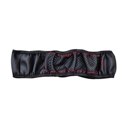 PU Leather Steering Wheel Cover 15"/37-38CM for Car Accessories