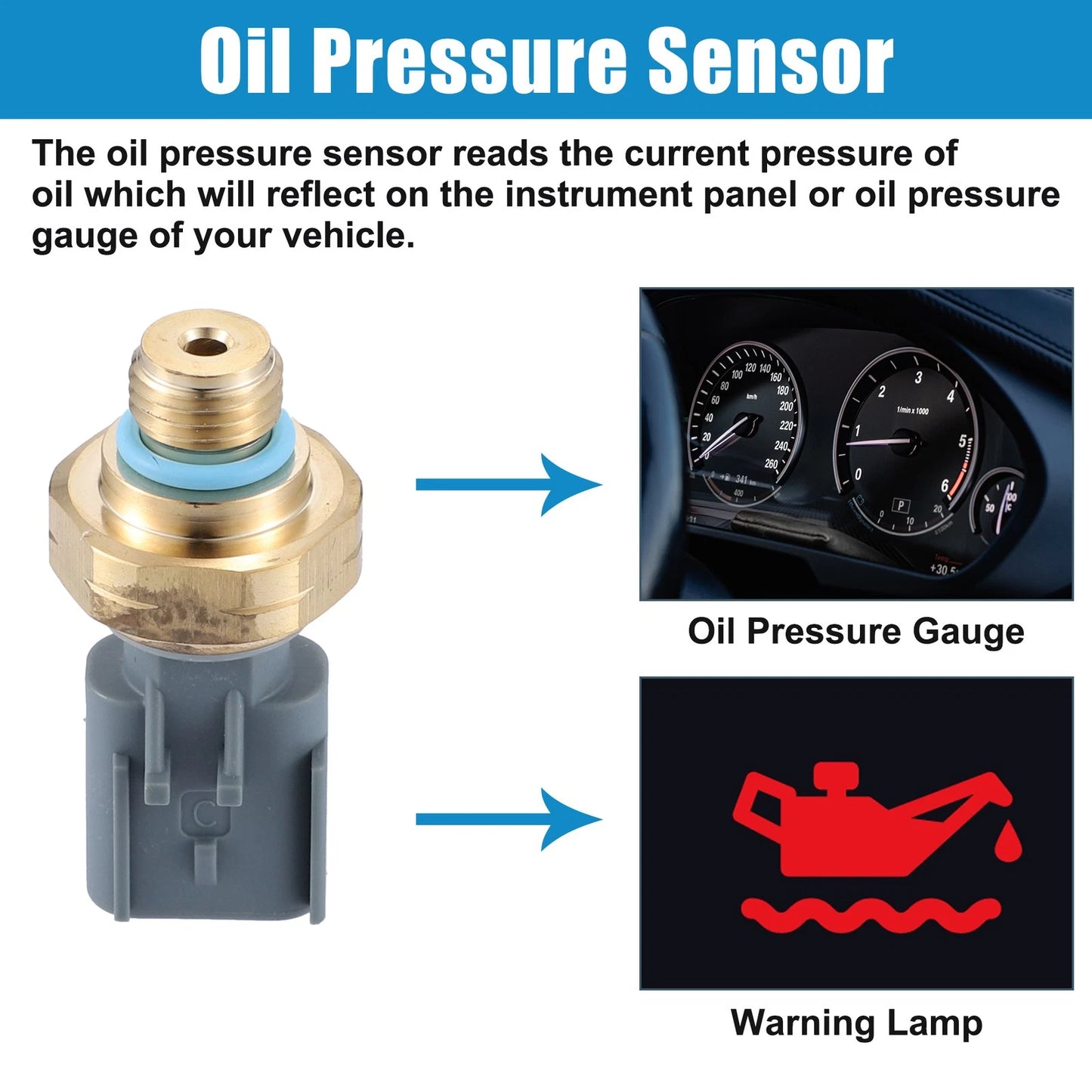 Engine Oil Pressure Sensor Switch for Dodge RAM
