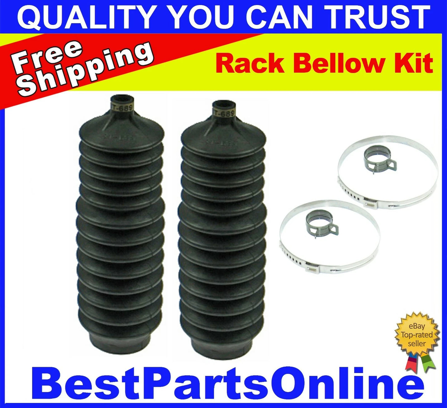 Rack and Pinion Bellow Boot for Chrysler E Class Saginaw (1983-1984)