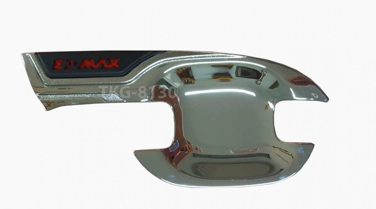 2 x Chrome Door Handle Bowl Cup Covers for Isuzu D-Max (2020)