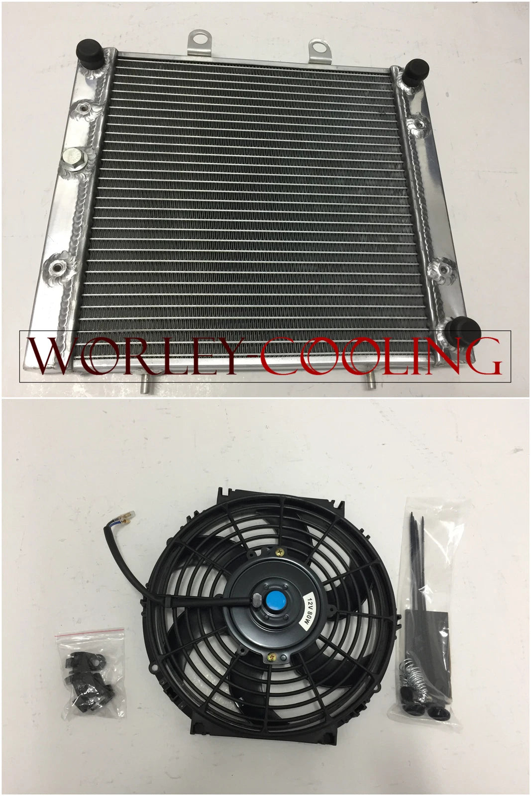 Aluminum Radiator + Fan for Polaris Sportsman 500 (2009-2013)