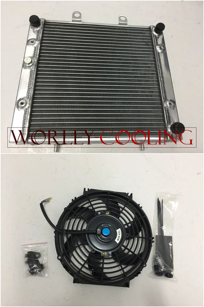 Aluminum Radiator + Fan for Polaris Sportsman 500 (2009-2013)