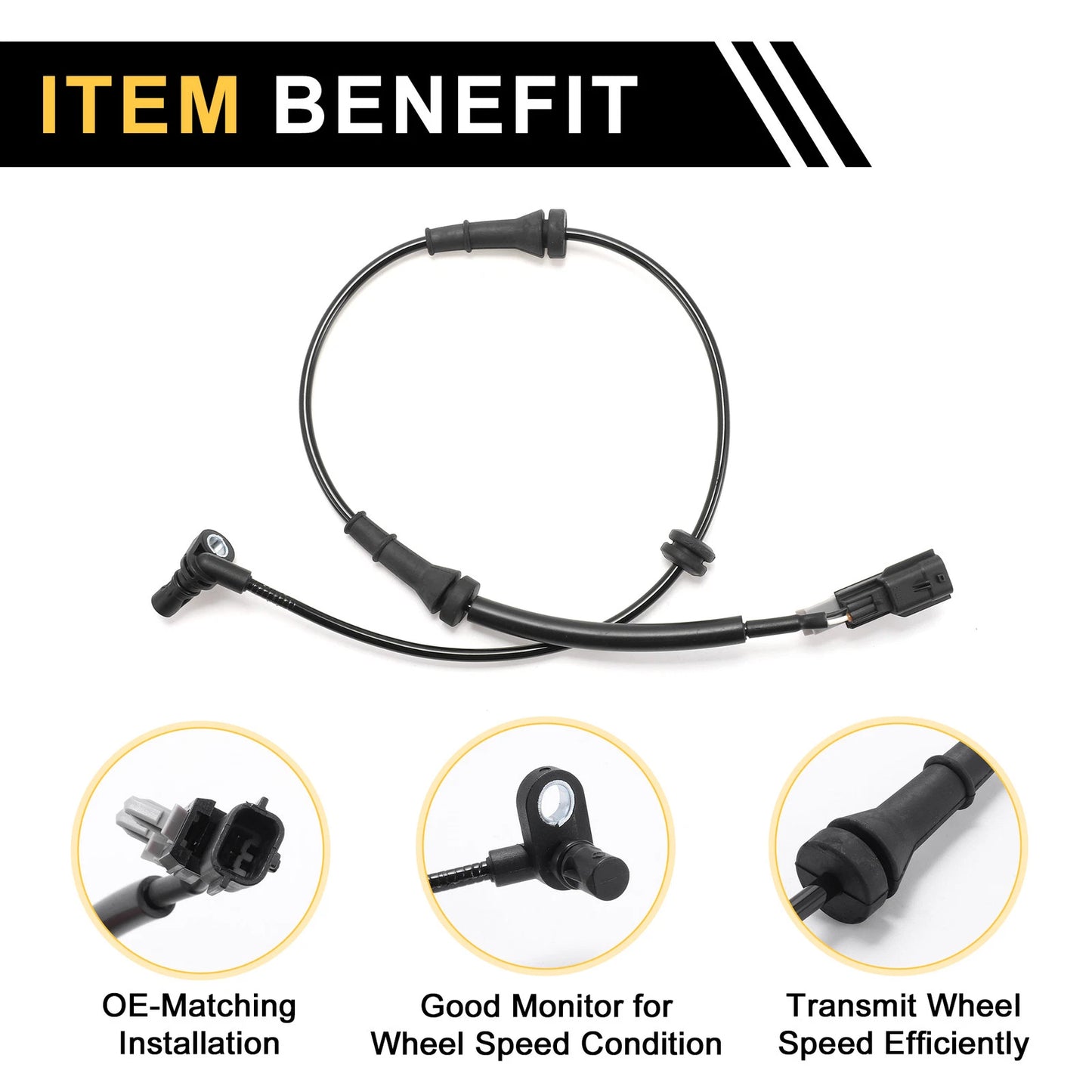 ABS Wheel Speed Sensor for Nissan Navara NP300 (2014-2024)