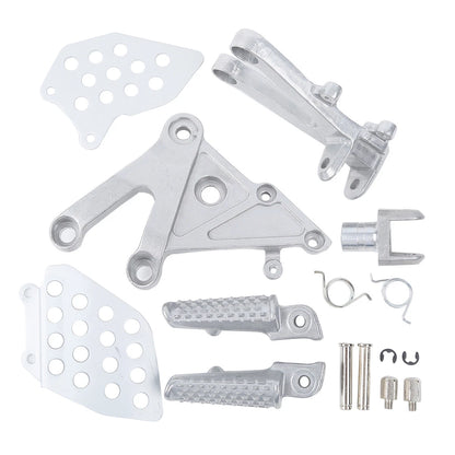 Silver Front Foot Pegs for Honda CBR600RR (2003-2006)