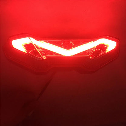 LED Brake Turn Signal Tail Light for YAMAHA FZ-09 (2014-2016) Black Shell