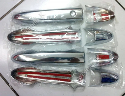 8 x Chrome Door Handle Covers for Honda City (2014-2018)