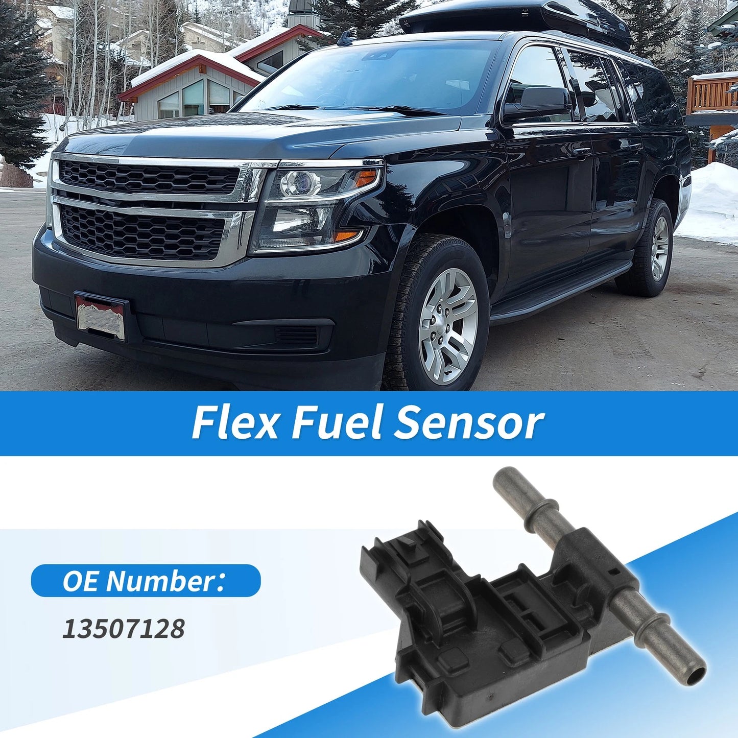 E85 Flex Fuel Sensor for Chevrolet Silverado 1500 (2014-2018)