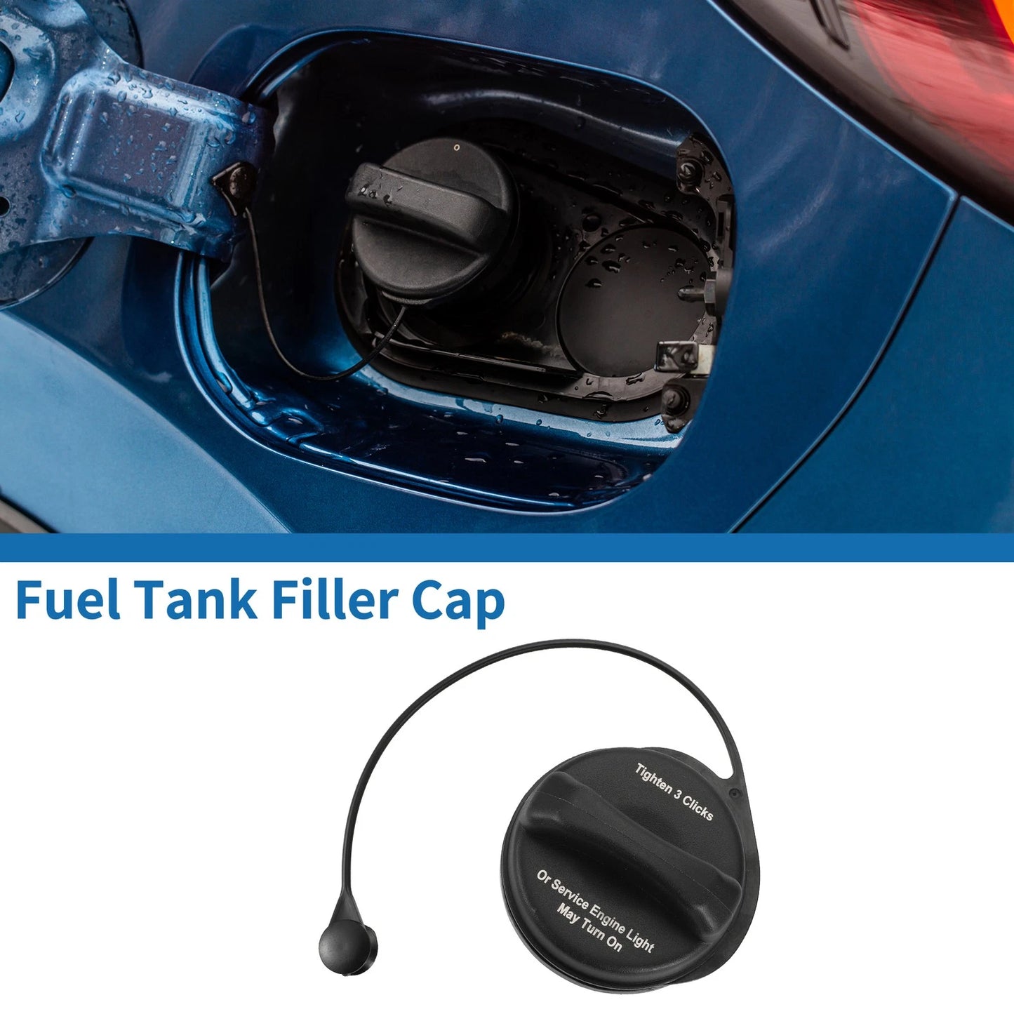 Gas Fuel Cap Fuel Filler Cap for Cadillac DTS (2010–2011)