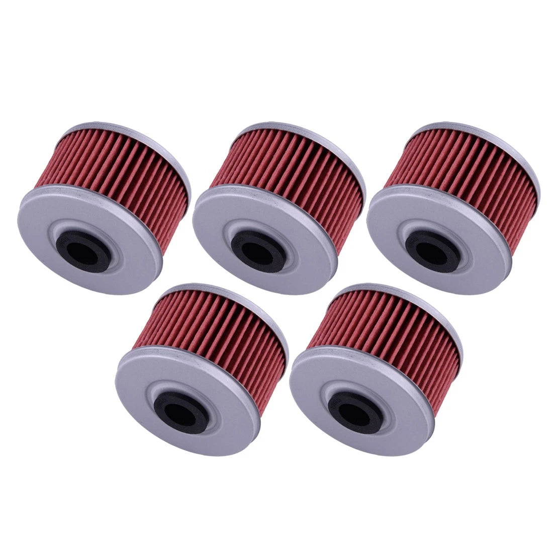 5 x Oil Filters for Honda ATC250ES TRX200D TRX250 TRX300 TRX400 Big Red