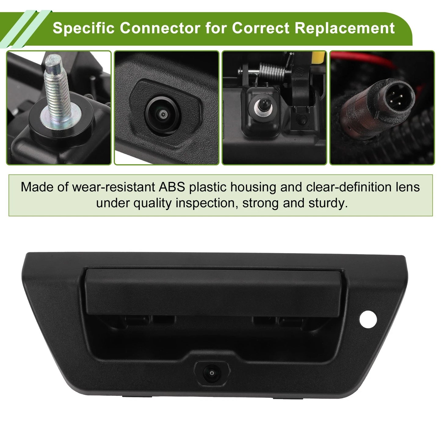 Tailgate Handle Backup Rear View Camera for Ford F-150 (2015-2018)