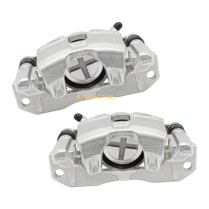 Front Brake Calipers & Ceramic Pads for Honda Big Red 700 MUV700 (2009–2013)