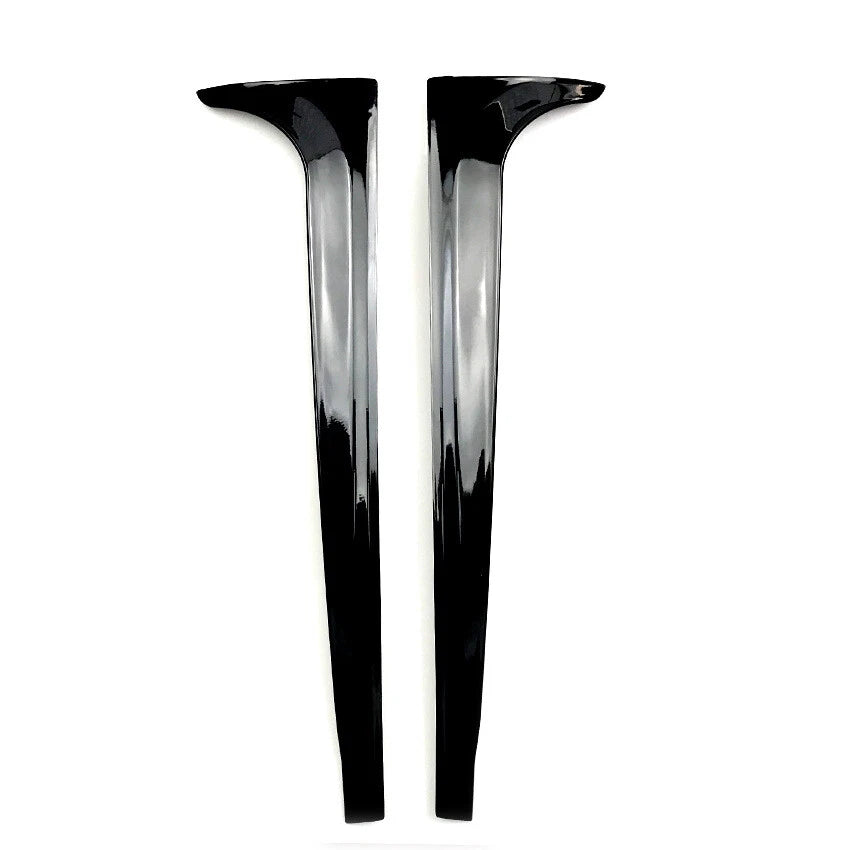 2 x Rear Window Side Canard Spoilers for VW Polo MK6 (2018-2020)
