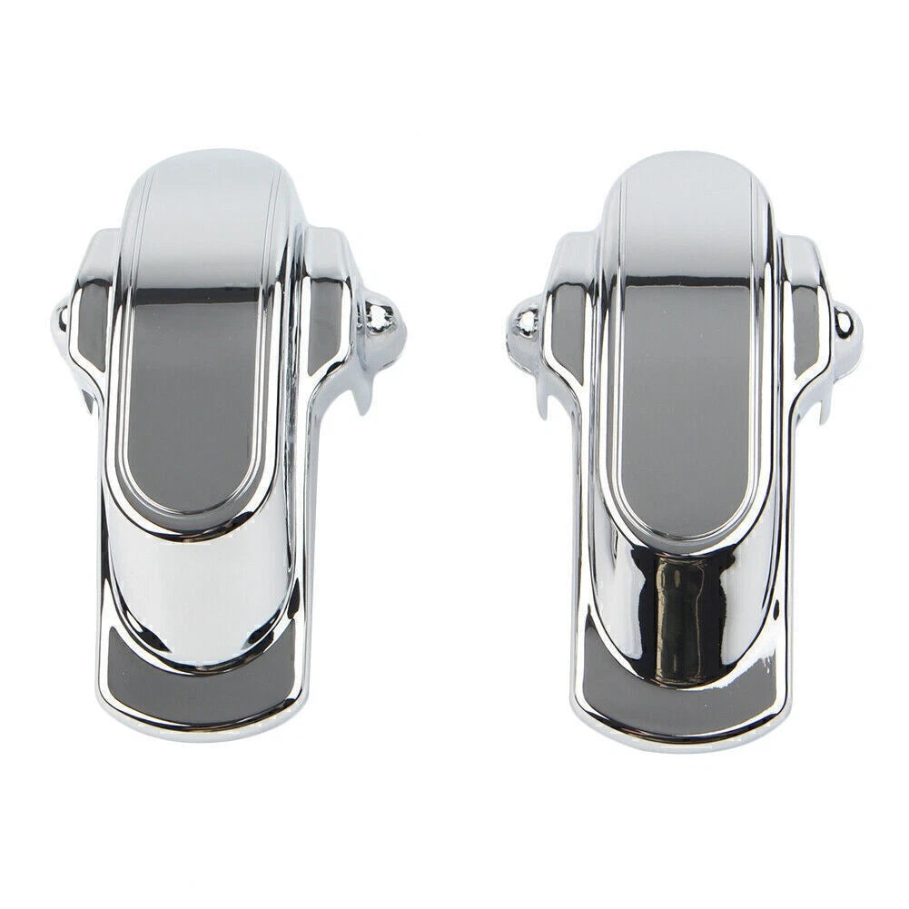 Chrome Rear Frame Axle Covers for Harley Dyna FXD Street Bob FXDB FXDBI (2006-2017)