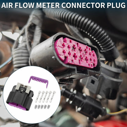5 Pin Air Flow Meter Connector Plug Female Wire Terminal for Chevrolet