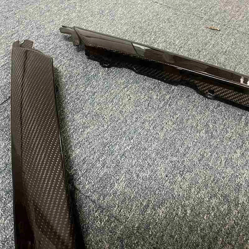 100% Carbon Fiber Replace Top Door A Pillar Panel Trim for Nissan 350Z 2003-2008