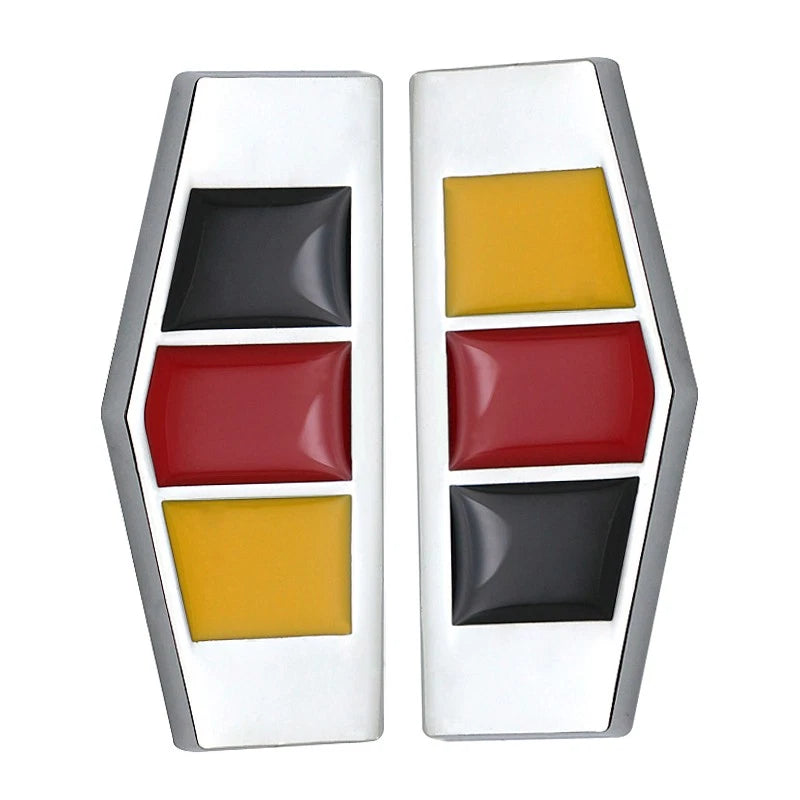 3D German Flag Car Truck Auto Emblem Decal Badge