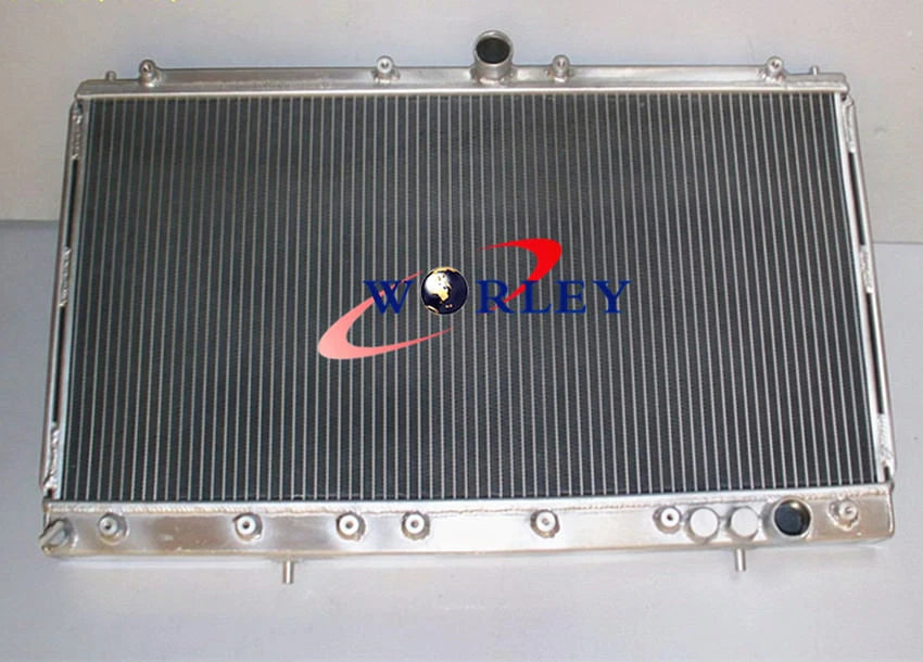 Aluminum Radiator & Fans for Mitsubishi 3000GT/GTO VR-4 3.0 Turbo (1991-1999)