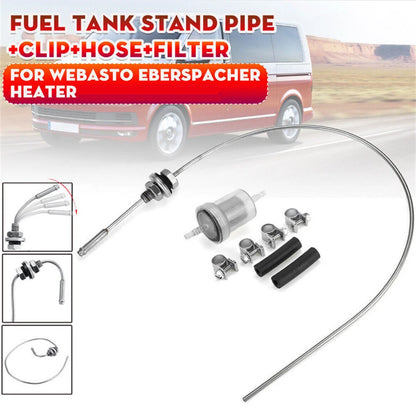 Fuel Tank Standpipe Pickup Clip Hose Tube w/Filter for Parking Heater