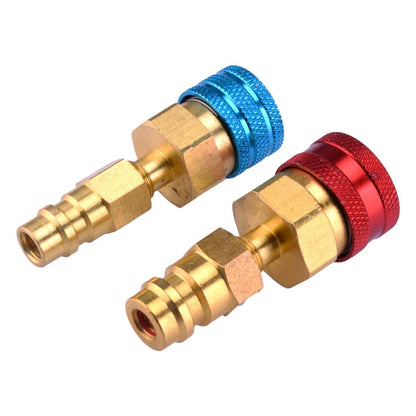Quick Coupler Adapter for R1234yf to R134A High Side Low Side Conversion