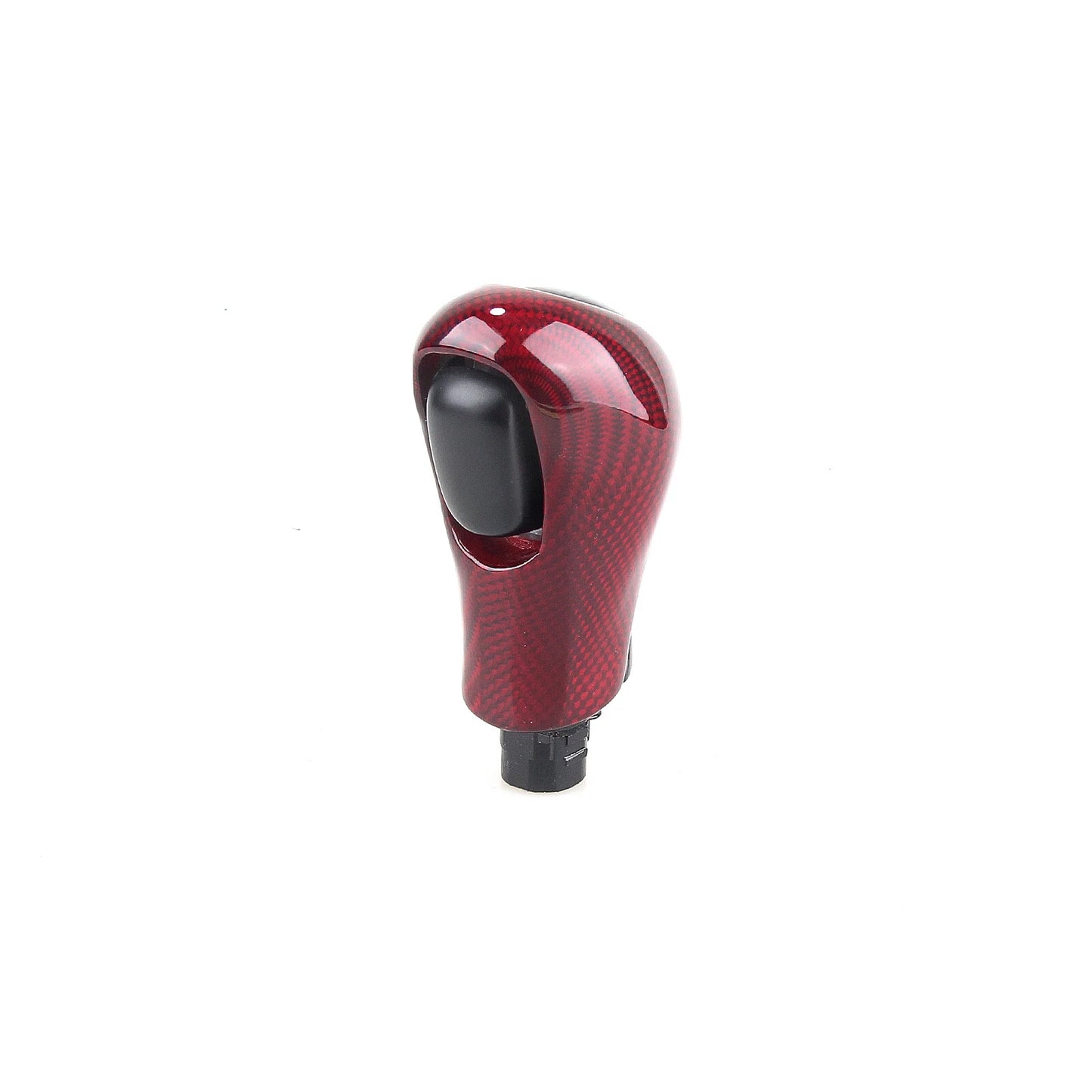 Gear Shift Knob for Infiniti Q50 Q50L (2014-2017) Black Red Carbon Fiber