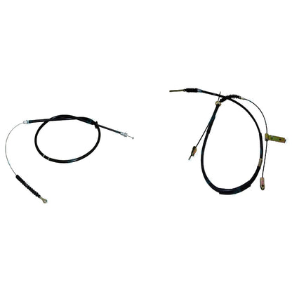Front + Rear Park Hand Brake Cable Set for Toyota Hilux LN106 1988~99 4wd Ute