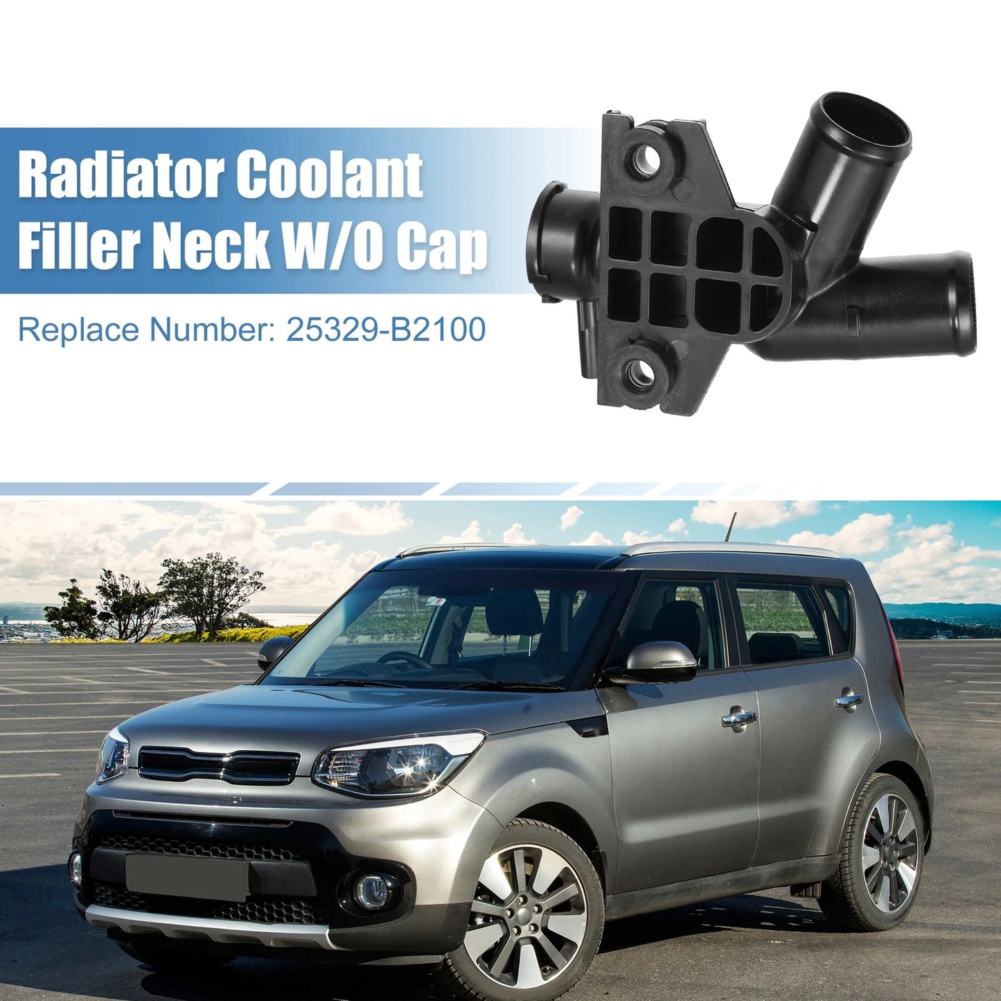 Coolant Filler Neck for Kia Soul (2014-2019)