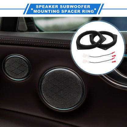 6.5'' Speaker Spacer Rings for Toyota Echo (2000-2005)  Set