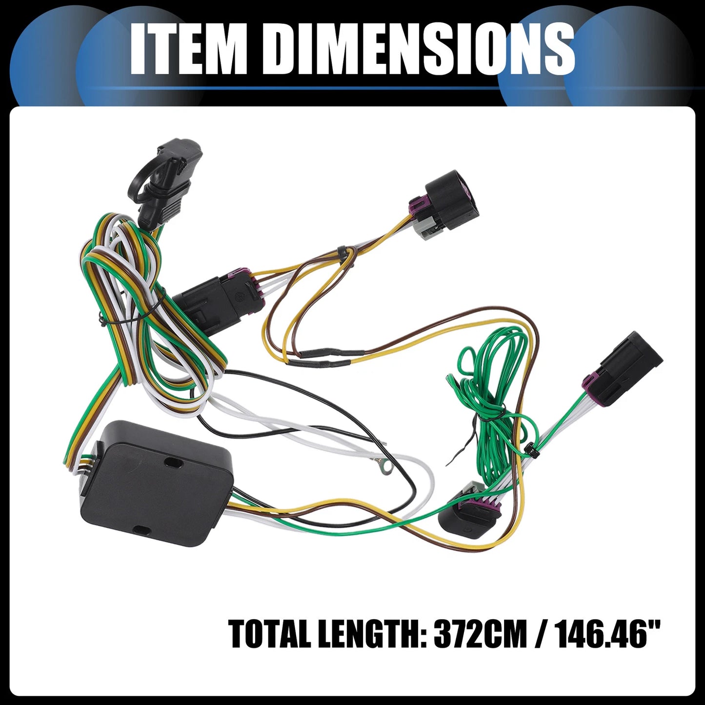 4-Pin Trailer Wiring Harness for Ford Transit-150 (2015-2022)